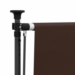 Store Roulant Extérieur Marron 100 x 270 cm 621996621996