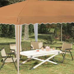 Tente de fête pop-up 575 x 290 x 245 cm Beige 622013622013
