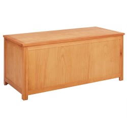 Boîte de rangement 110 x 45 x 45 cm Bois de chêne massif 622022622022