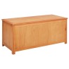 Boîte de rangement 110 x 45 x 45 cm Bois de chêne massif 622022622022