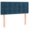 Tête de lit Bleu foncé 90x5x78/88 cm Velours 622024622024