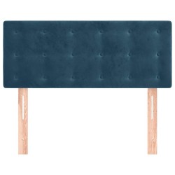 Tête de lit Bleu foncé 90x5x78/88 cm Velours 622024622024
