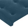 Tête de lit Bleu foncé 90x5x78/88 cm Velours 622024622024