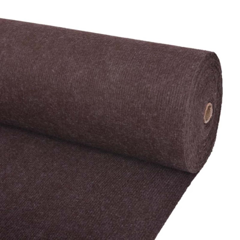 Tapis Marron 1,2 x 10 m Polyester 622026622026