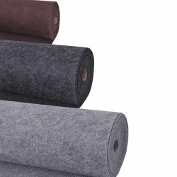 Tapis Marron 1,2 x 10 m Polyester 622026622026