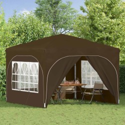 Tente de fête pop-up 290 x 290 x 245 cm Taupe 622033622033