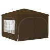 Tente de fête pop-up 290 x 290 x 245 cm Taupe 622033622033