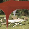 Tente de fête pop-up 575 x 288 x 245 cm Terre cuite 622037622037