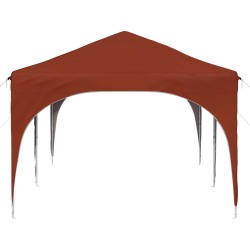 Tente de fête pop-up 575 x 288 x 245 cm Terre cuite 622037622037