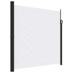 Auvent latéral rétractable blanc 200x500 cm 622044622044