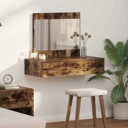 Table de Toilette Marron 83 x 40 x 70 cm Bois d'ingénierie 622046622046
