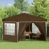 Tente de fête pop-up 288 x 288 x 245 cm Taupe Tissu Oxford 622050622050