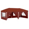 Tente de fête pop-up 575 x 288 x 245 cm Terre cuite 622052622052