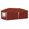 Tente de fête pop-up 575 x 288 x 245 cm Terre cuite 622052622052