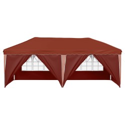 Tente de fête pop-up 575 x 288 x 245 cm Terre cuite 622052622052