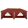 Tente de fête pop-up 575 x 288 x 245 cm Terre cuite 622052622052