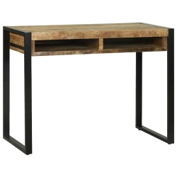 Table de Toilette avec étagère Marron Bois de manguier massif 622061622061
