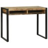 Table de Toilette avec étagère Marron Bois de manguier massif 622061622061