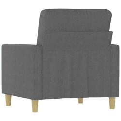 Fauteuil Gris foncé 60 cm Tissu 622063622063