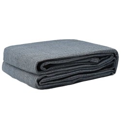 Tapis de tente Bleu et gris 600 x 400 cm Polyéthylène 622064622064