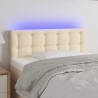 Tête de lit à LED Crème 100x5x78/88 cm Tissu 622066622066