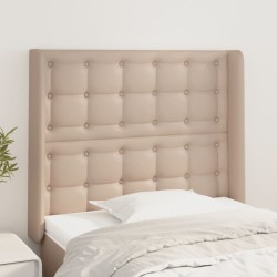 Tête de lit avec oreilles Cappuccino 103x16x118/128 cm 622072622072