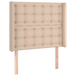 Tête de lit avec oreilles Cappuccino 103x16x118/128 cm 622072622072
