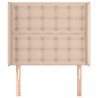 Tête de lit avec oreilles Cappuccino 103x16x118/128 cm 622072622072