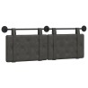 Tête de lit suspendue Noir PU antique 622074622074