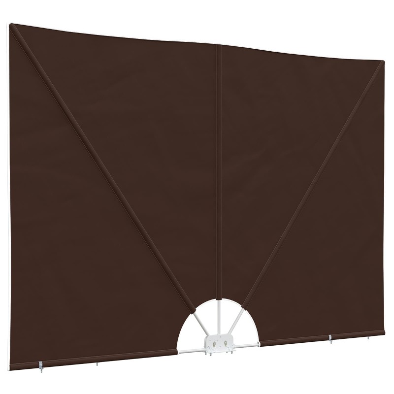 Écran de confidentialité pour balcon 240 x 160 cm Polyester 622076622076