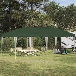 Tente de fête pop-up 575 x 290 x 245 cm Vert 622082622082