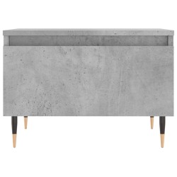 Tables basses 2 pcs gris béton 50x46x35 cm bois d'ingénierie 622085622085