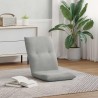 Fauteuil de sol ajustable Gris clair Velours 622086622086