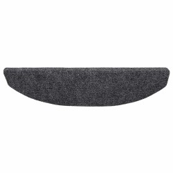 Tapis d'escalier auto-adhésifs 15 pcs Gris foncé 622088622088