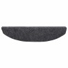 Tapis d'escalier auto-adhésifs 15 pcs Gris foncé 622088622088