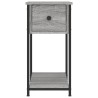 Tables de chevet 2 pcs sonoma gris 30x60x60cm bois d'ingénierie 622089622089