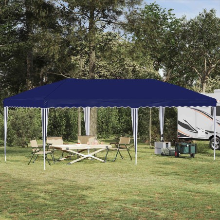 Tente de fête pop-up 575 x 290 x 245 cm Bleu 622090622090