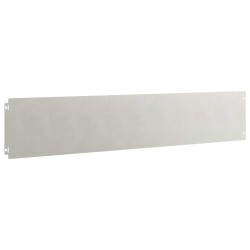 Bordure de Pelouse 10 pcs 20 x 103 cm Acier inoxydable Argenté 622094622094