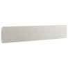 Bordure de Pelouse 10 pcs 20 x 103 cm Acier inoxydable Argenté 622094622094