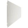 Bordure de Pelouse 10 pcs 20 x 103 cm Acier inoxydable Argenté 622094622094