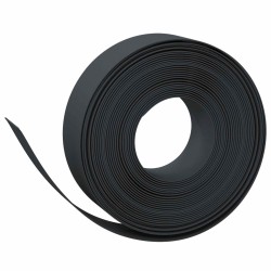 Bordures 25 m 15 cm PE Noir 622096622096
