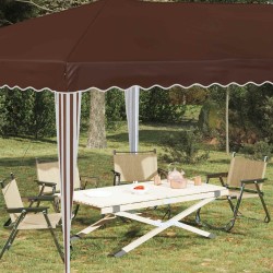 Tente de fête pop-up 575 x 290 x 245 cm Marron 622100622100