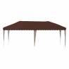 Tente de fête pop-up 575 x 290 x 245 cm Marron 622100622100