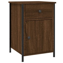 Tables de chevet 2pcs Chêne marron 40x42x60cm Bois d'ingénierie 622102622102