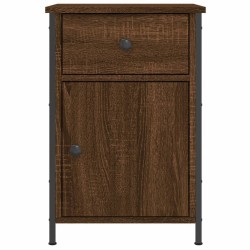 Tables de chevet 2pcs Chêne marron 40x42x60cm Bois d'ingénierie 622102622102