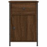 Tables de chevet 2pcs Chêne marron 40x42x60cm Bois d'ingénierie 622102622102