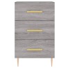 Table de chevet sonoma gris 40x40x66 cm bois d'ingénierie 622105622105