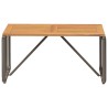 Table de jardin Gris et marron 80 x 40 x 40 cm polyrotin 622106622106