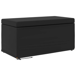 Tabouret Noir Cuir Synthétique et Bois Composite 622109622109