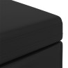 Tabouret Noir Cuir Synthétique et Bois Composite 622109622109